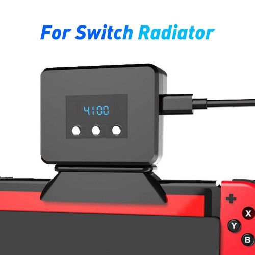 Ventilateur De Refroidissement Pour Manette De Jeu Nintendo Switch, Affichage Led, Dissipateur De Chaleur