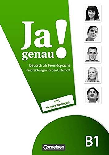 Ja Genau! B1: Band 1 Und 2.  Handreichungen Für Den Unterricht Mit Kopiervorlagen
