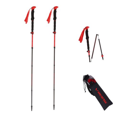 Kije Viking Spider Fs Black/Red Uni