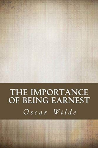 The Importance Of Being Earnest