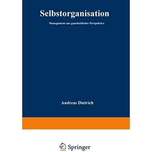 Selbstorganisation