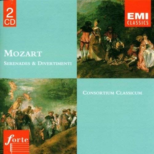 Serenades Nos. 10, 11 & 12, Divertimenti Nos. 8, 9, 12 & 14 Consortium Classicum
