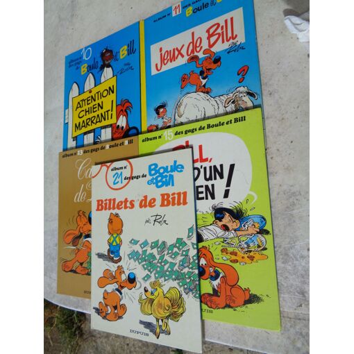 Album N°21 Boule Et Bill Par Roba - Éditions Dupuis 1987, Bon état