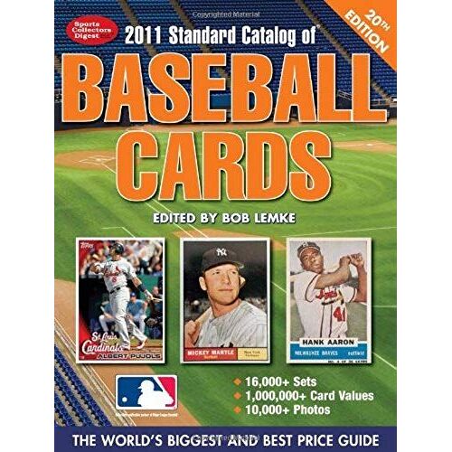2011 Standard Catalog Of Baseball Cards (Standard Catalog Of Vintage Baseball Cards)