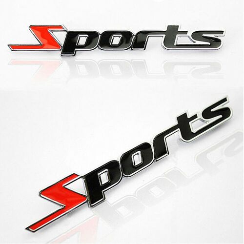 Autocollants 3d En Métal Chromé Pour Voiture De Sport, Badges De Style, Autocollants De Coffre Arrière De Capot, Décalcomanie De Logo, Produits De Voiture, Accessoires