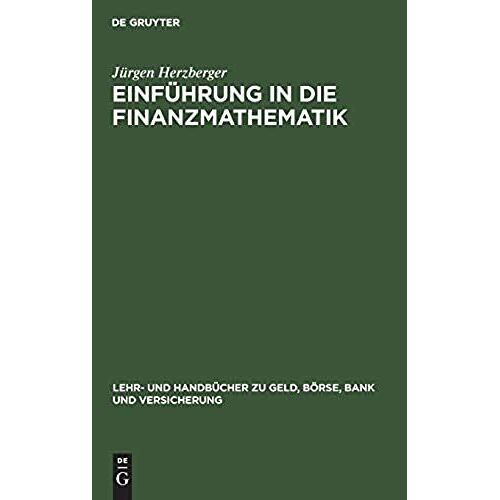 Einführung In Die Finanzmathematik