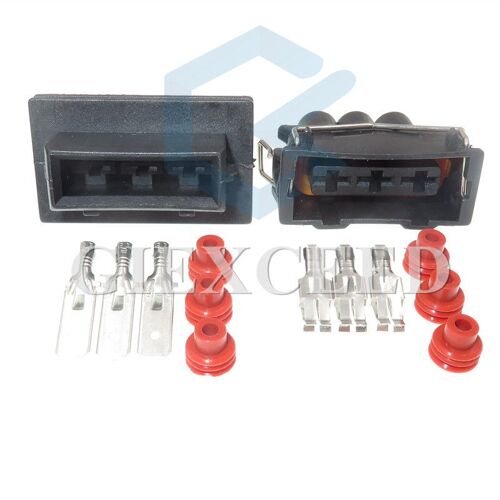 Connecteur Automobile Étanche 6.3mm, 3 Broches, Connecteur De Fil Scellé, Prise Femelle Mâle Pour Voitures