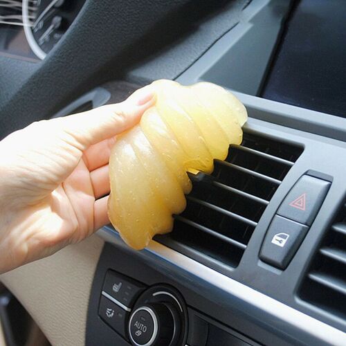 Gel De Nettoyage Intérieur De Voiture, Colle, Slime, Poussière, Argile, Évacuation Automatique, Magique, Nettoyeur De Poussière, Pour Clavier D'ordinateur