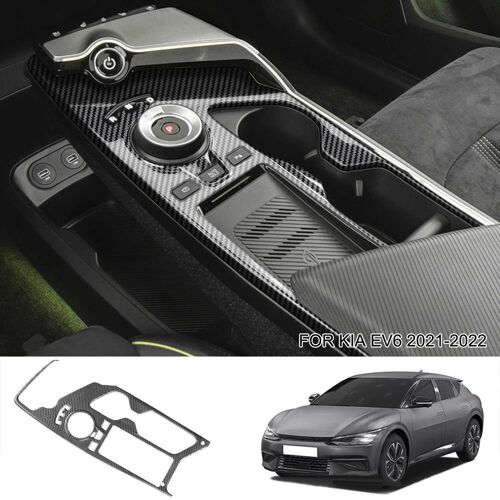 Autocollant De Panneau D'engrenage De Commande Centrale, Autocollant De Panneau D'engrenage De Commande Centrale De Voiture Camion, Patch Accessoires D'intérieur, 1 Pièce Abs Noir