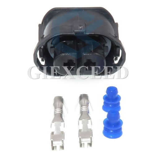 Connecteur De Feu Antibrouillard Femelle Pour Bmw, 2 Lots De 2 Broches 1-1355668-2, Prise De Feu Avant Étanche