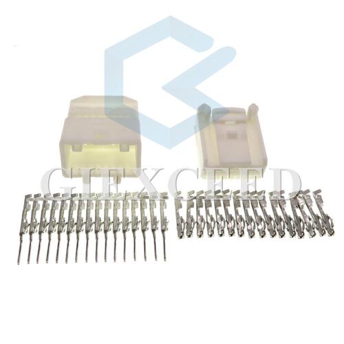 Connecteur Automobile, 16 Broches 1473796-1 1318386-1 Femelle Mâle, Prise Électrique À Fil 2.2mm