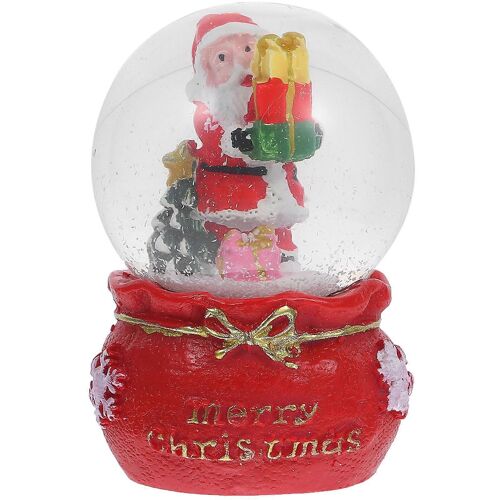 Noël Boule De Cristal De Neige Suspendue Noël À Thème Boule De Cristal Décoration Ornement De Bureau