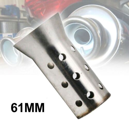 Silencieux D'échappement Universel, Entrée 60mm, 1 Silencieux, Pour Moto, Élimination Du Bruit