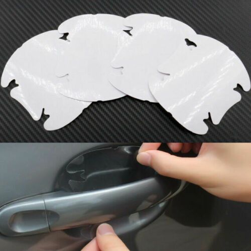 Film De Protection Invisible Pour Poignée De Porte Suv, 4 Pièces, Universel, Anti-Rayures, Fiber De Vinyle Pour Voiture