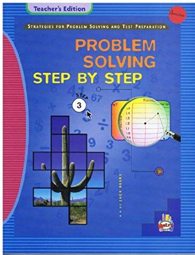 Metro Problem Solving Step By Step, Teacher's Edition, Step 3