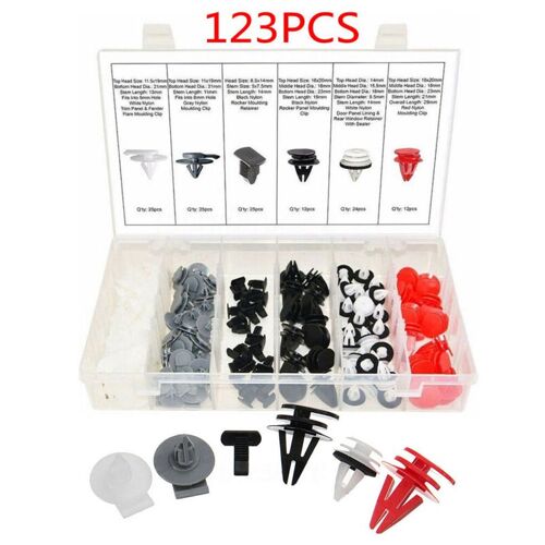 123 Pièces De Clips De Fixation De Porte Latérale Pour Pare-Choc, Pour Bmw Mini Cooper R50 R52 R56 R53