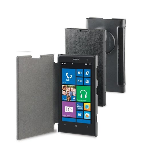 Muvit Easy Folio Mueaf0027 - Coque De Protection Pour Téléphone Portable - Noir - Pour Nokia Lumia 1020