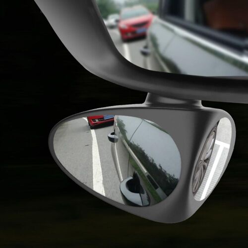 Rétroviseur Convexe De Voiture 2 En 1 Pour Suv, Rétroviseur Auxiliaire À Grand Angle Rotatif À 360 Degrés, Réglable, Pièces Extérieures, Accessoires