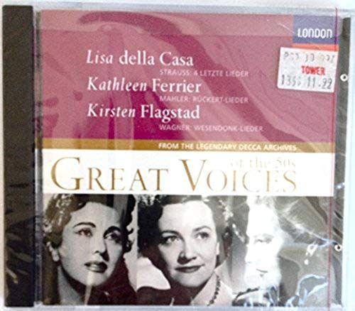 Grandes Voix Des Années 50 - Vol. 1 : Ferrier, Flagstad, Della Casa