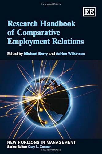 Research Handbook Of Comparative Employment Relations