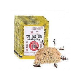 10 sacs / ensemble Killing Cockroaches Appât Appât et emballage indépendant de poudre insecticide