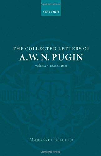 Collected Letters Pugin Vol 3 Clpug C