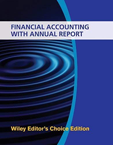 Financial Accounting With Annual Report: 7th Edition