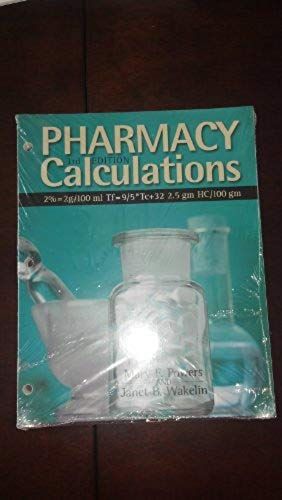Pharmacy Calculations, 3rd Edition
