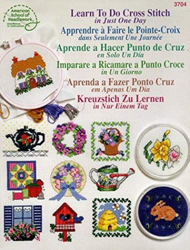 Learn To Do Cross Stitch In Just One Day (In Six Languages)