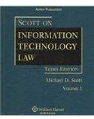 Scott On Information Technology Law