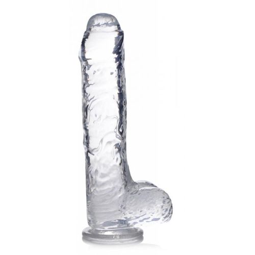 Gode Transparent Jock C-Thru - 25 Cm.