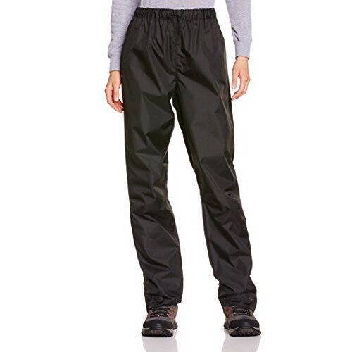 Vaude - Women's Fluid Pants - Pantalon Imperméable Taille 34 - Regular, Noir
