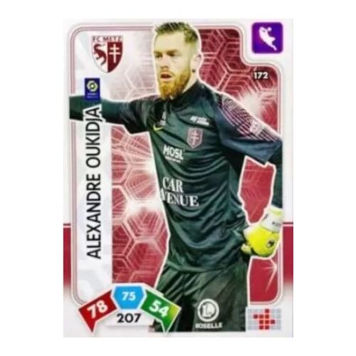 172 Alexandre Oukidja - Fc Metz - Panini Adrenalyn Xl Ligue 1 - 2020-2021 Carte Football