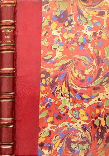 Florian - Les Arlequinades, Hachette 1853 [Relié Demi-Cuir]
