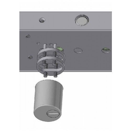 Kit cale épaisseur 5 mm avec vis pour protecteur de pompe DEVISMES