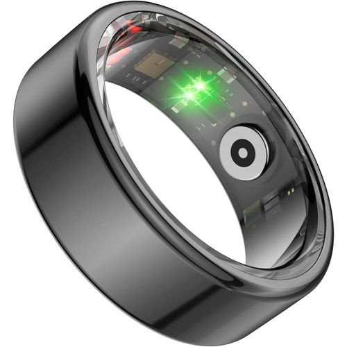 KALANKA-Bague intelligente pour Android et iOS, anneau de fitness étanche pour homme et femme, suivi du sommeil, surveillance toute la journée, télécommande de l'appareil photo (ternissement)
