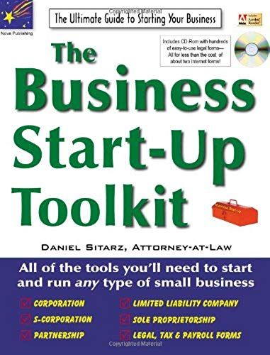 The Business Start-Up Toolkit (Legal Toolkit)