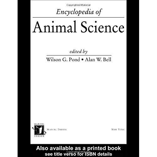 Encyclopedia Of Animal Science