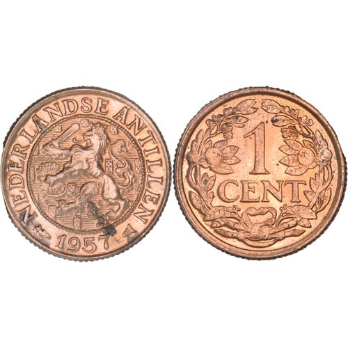 Antilles Néerlandaises - 1957 - 1 Cent - 12-142