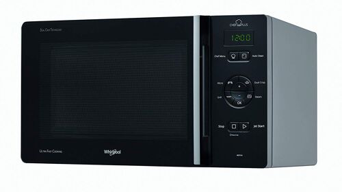 Whirlpool Chef Plus MCP 346 SL micro-ondes 25 l 800 W noir/argent