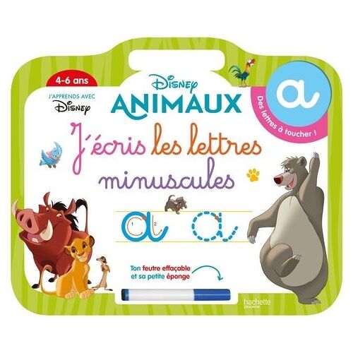 J'écris Les Lettres Minuscules - Disney Animaux