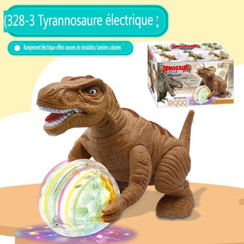 Jouets Pour Enfants Jouets Électriques Dinosaures Mécanique Rampante Garçons Lumières Effets Sonores Tyrannosaurus Rex Modèle De Simulation Éducation Préscolaire Cadeaux