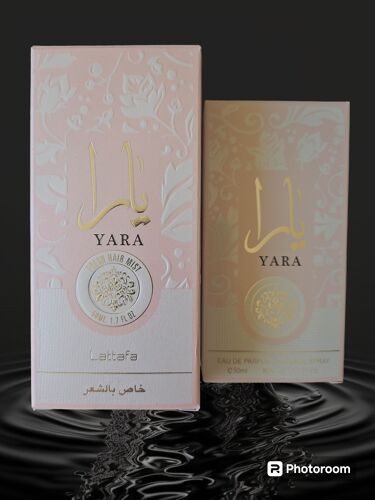 Coffret Eau De Toilette + Brume Cheveux Yara Lataffa 