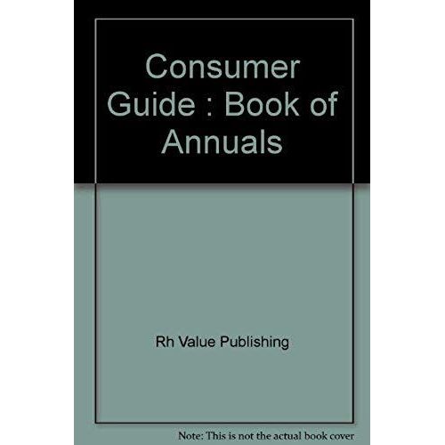 Consumer Guide : Book Of Annuals