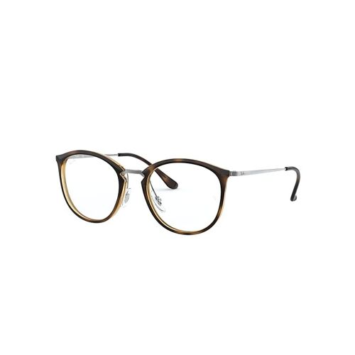 Ray-Ban Rb7140 Optics  Monture Gunmetal Verres Transparents 51-20 