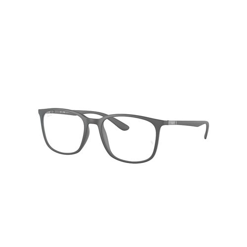 Ray-Ban Rb7199 Optics  Monture Gris Verres Transparents 54-18 