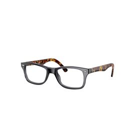 Ray-Ban Rb5228 Optics  Monture Écaille De Tortue Verres Transparents 55-17 
