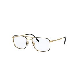 Ray-Ban Rb6434 Optics  Monture Or Verres Transparents Polarisé 53-18 
