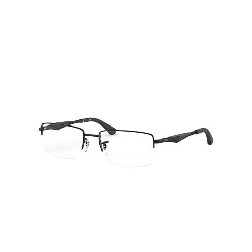 Ray-Ban Rb6285 Optics  Monture Noir Verres Transparents Polarisé 53-18 