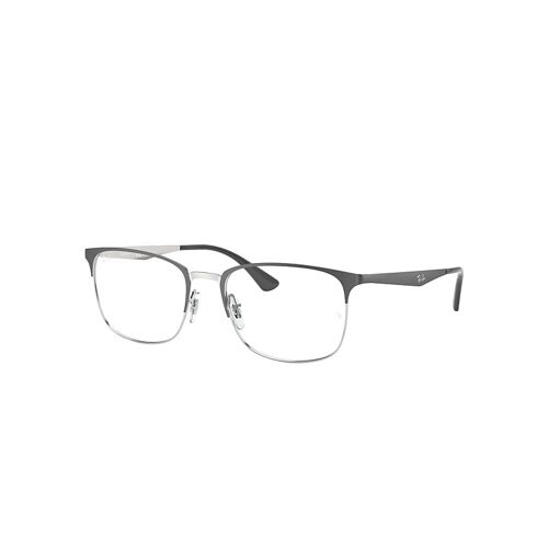 Ray-Ban Rb6421 Optics  Monture Gris Verres Transparents Polarisé 52-18 